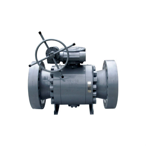 Robinet inchidere cu bila, Trunnion